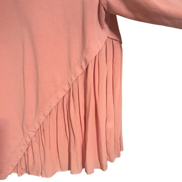 Soft Surroundings XL Ruffled Long Sleeve Top sweater - Picture 6 of 8